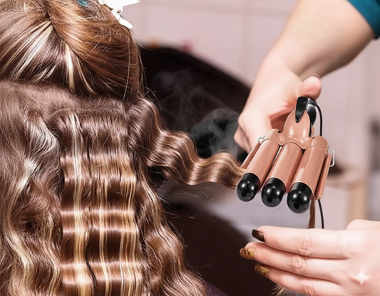 Triple Barrel Hair Curler