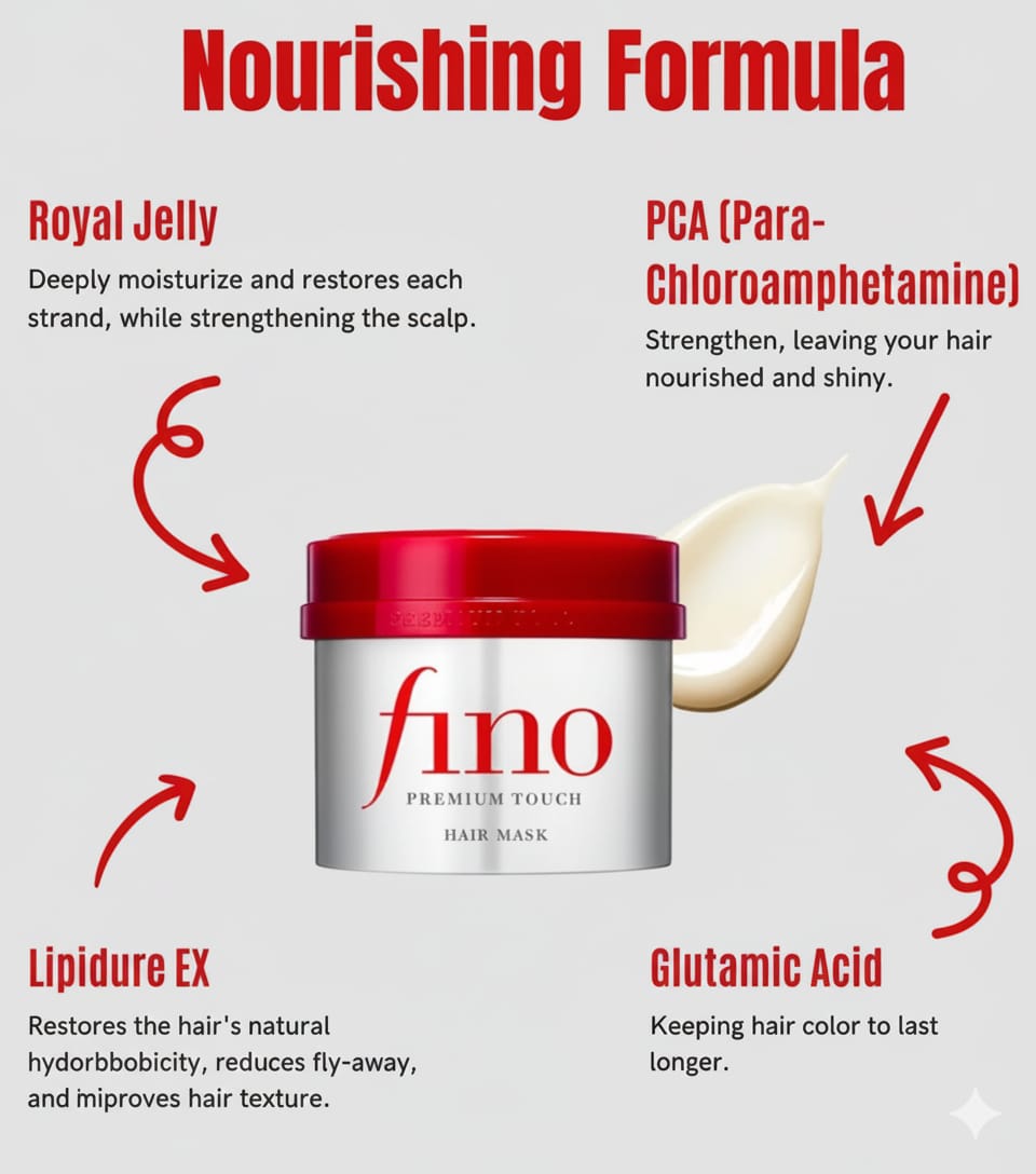 Fino Repair & Hydration Hair Mask